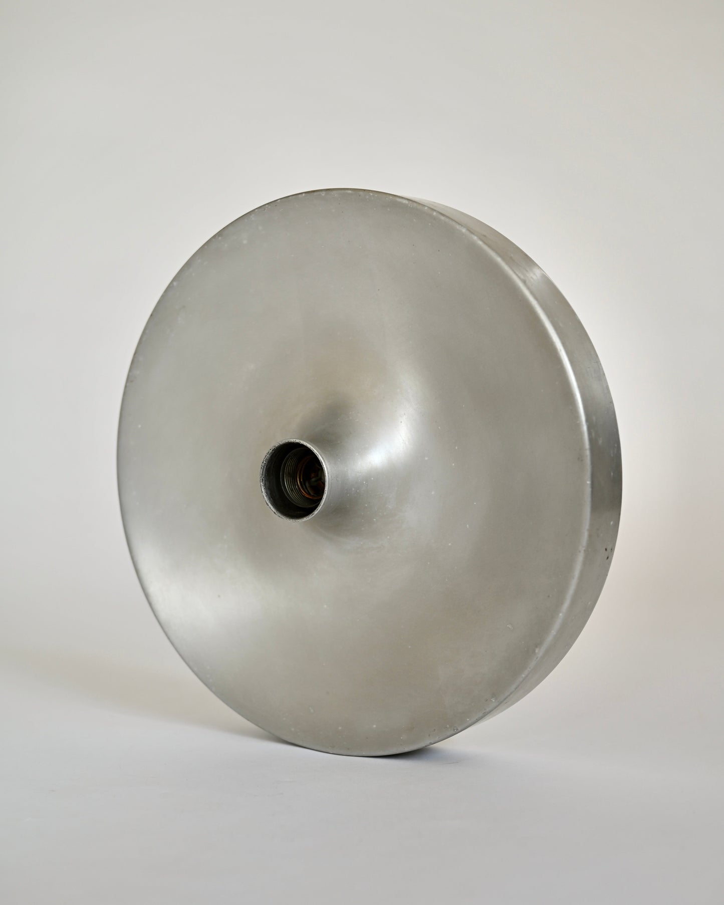 Charlotte perriand Aluminum Wall lamp for Les Arcs, 1960s 50cm