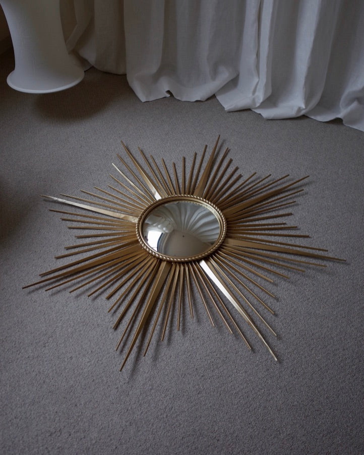 Chaty Vallauris – “Witch Mirror” France, 1960s XXL - Ø95cm