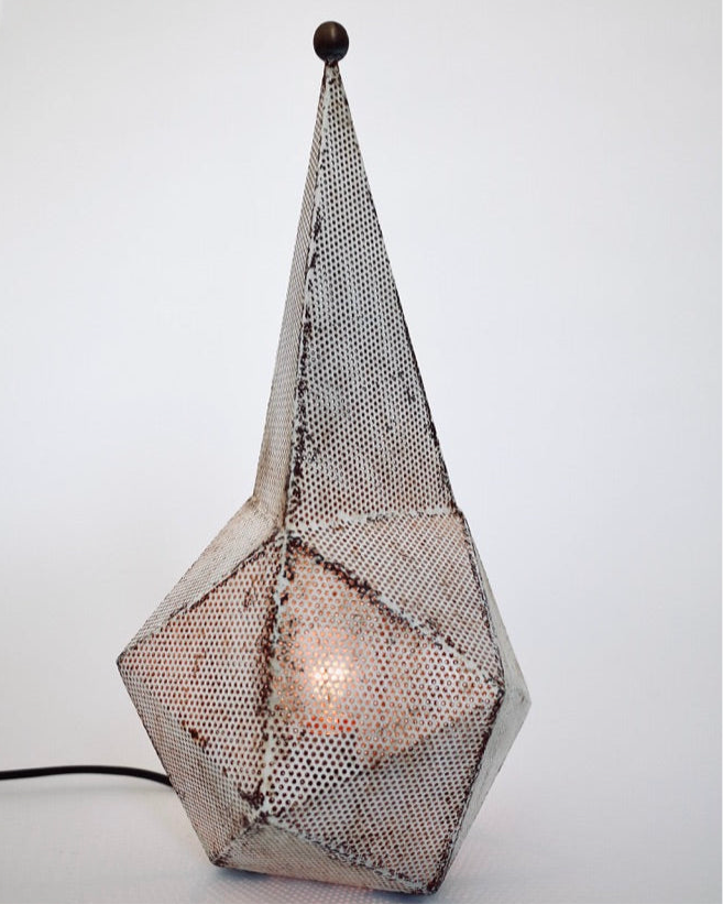 Mathieu Mategot ‘Baghdad’ Lamp White 1954s