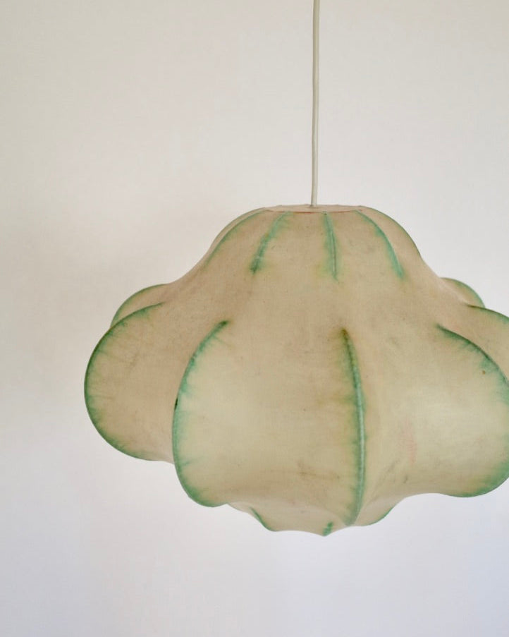 Goldkant Leuchten Friedel Wauer Cocoon Pendant Lamp Germany 1970s