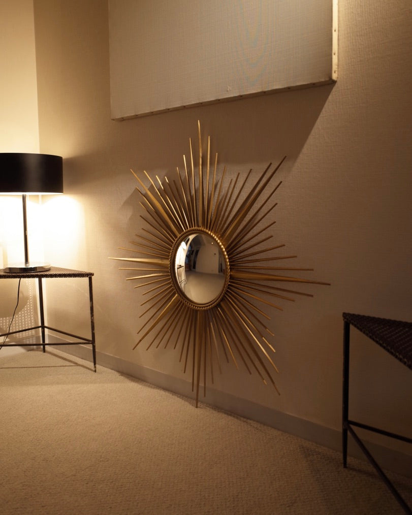 Chaty Vallauris – “Witch Mirror” France, 1960s XXL - Ø95cm