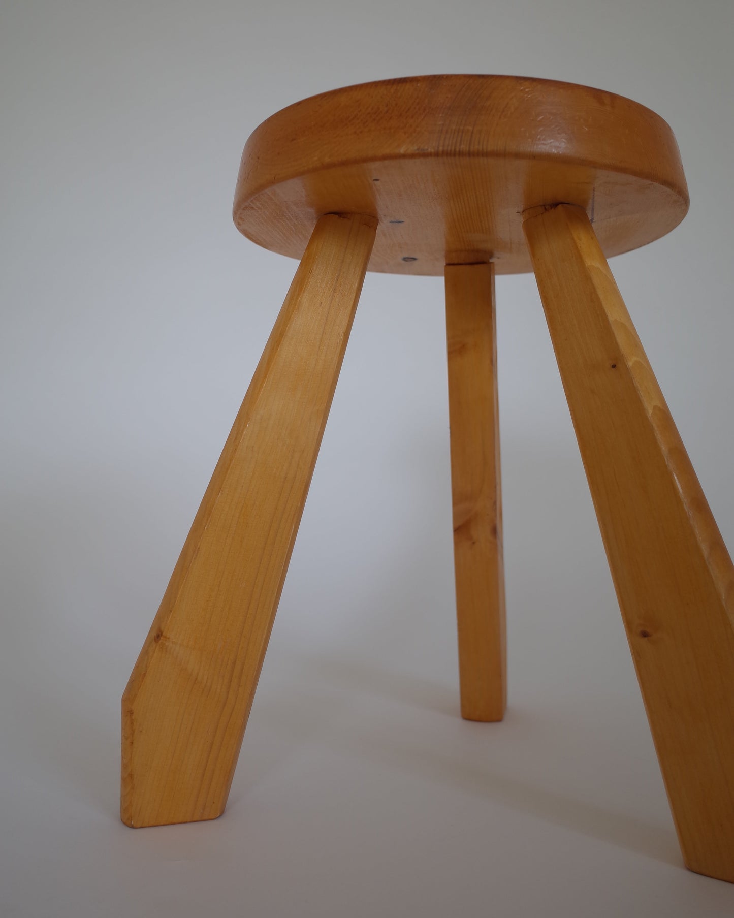 Charlotte Perriand Meribel SNDOZ Stool 1970s