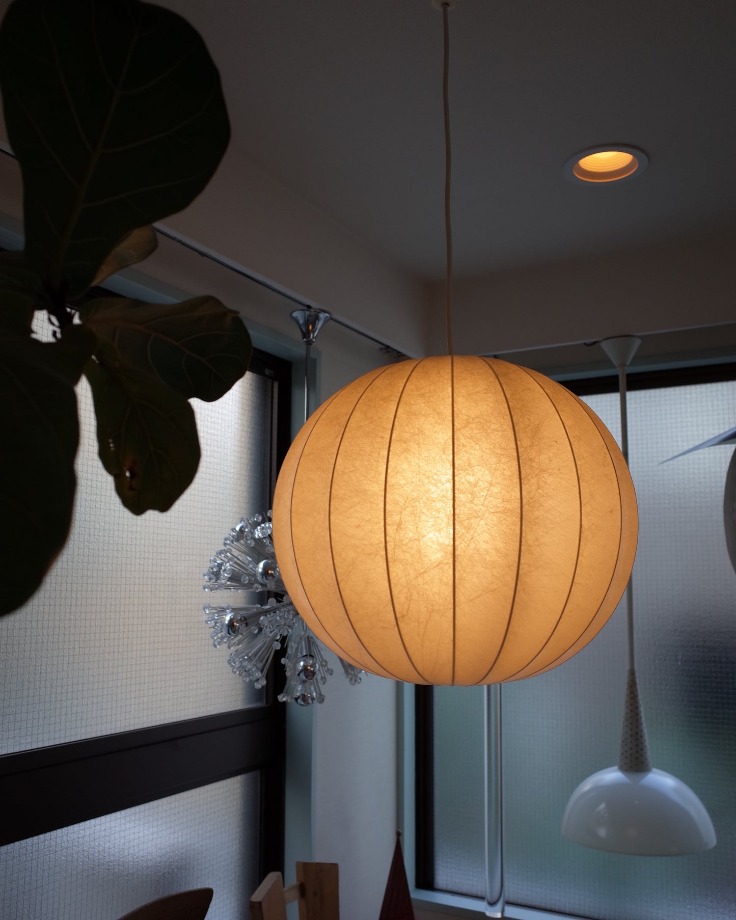 Goldkant Leuchten- Original Cocoon lamp 1970s.