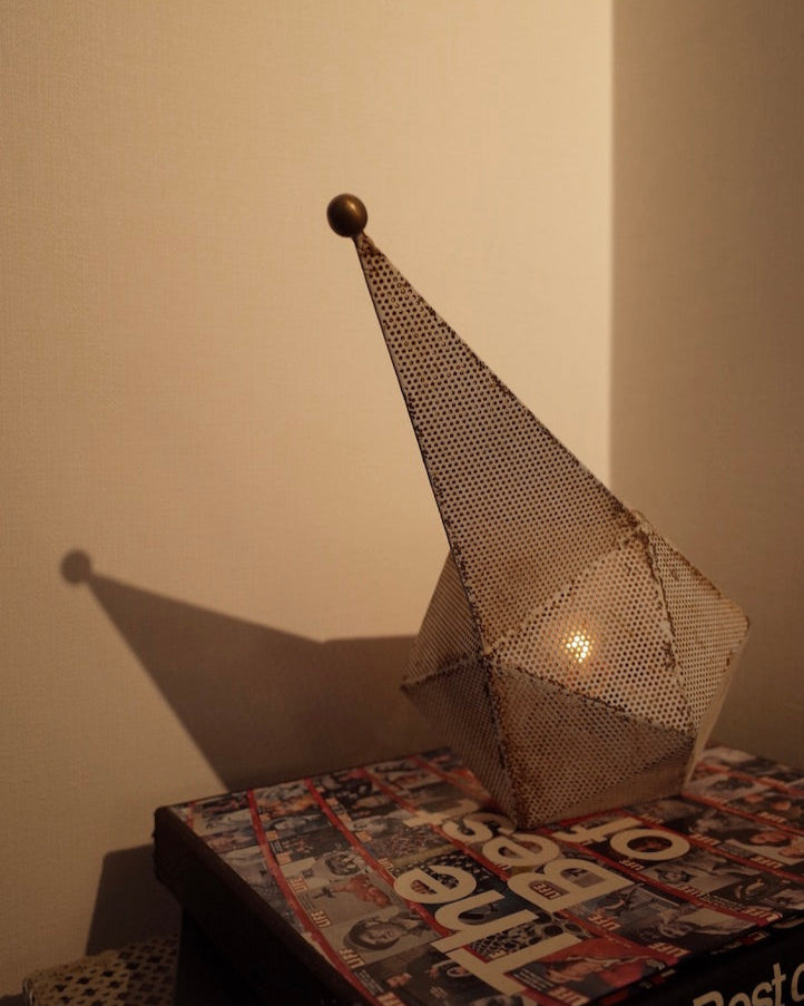 Mathieu Mategot ‘Baghdad’ Lamp White 1954s