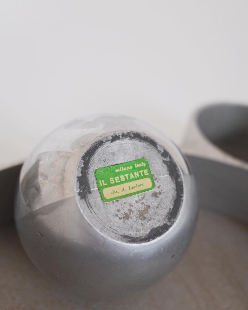 Il Sestante - Albert Leclerc - Desk set - Aluminum