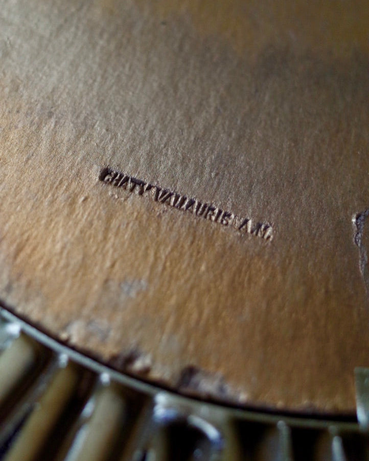 Chaty Vallauris – “Witch Mirror” France, 1960s XXL - Ø95cm