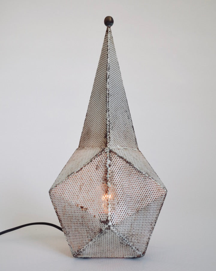 Mathieu Mategot ‘Baghdad’ Lamp White 1954s