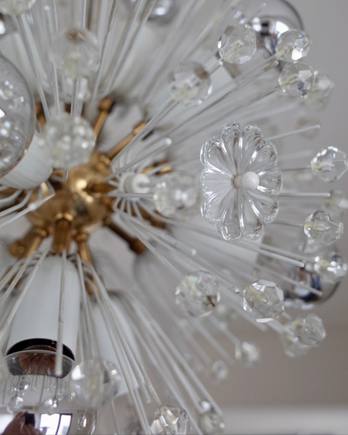 Rupert Nikoll - Emil Stejnar - Sputnik Snowball - Large 14 lights 1950s