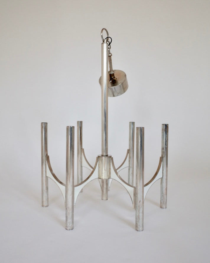 Gaetano Sciolari Model-105 Chandelier 1970s