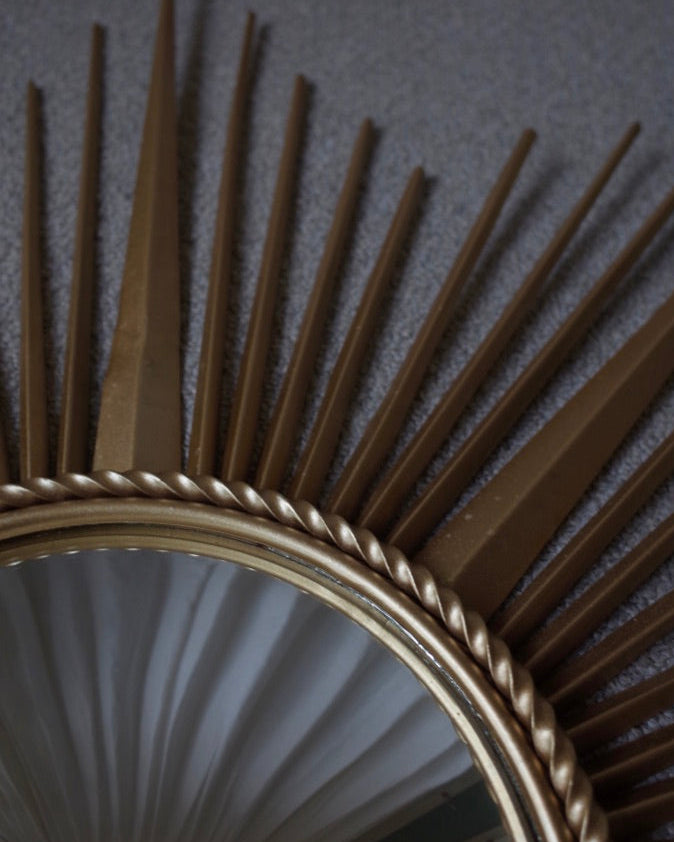 Chaty Vallauris – “Witch Mirror” France, 1960s XXL - Ø95cm