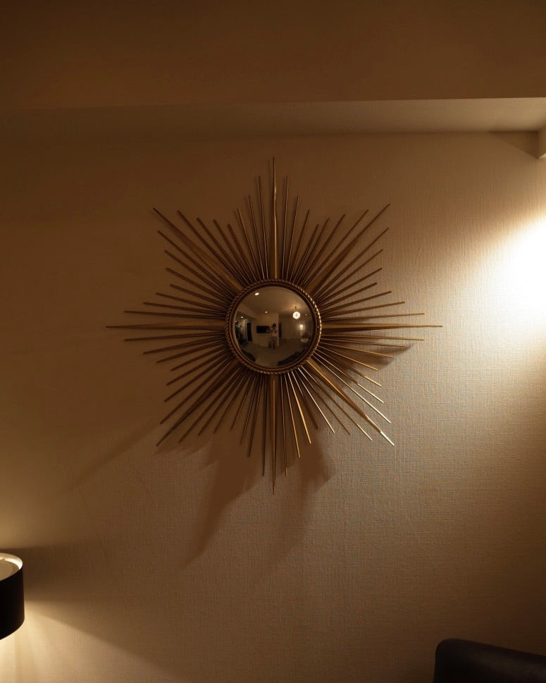 Chaty Vallauris – “Witch Mirror” France, 1960s XXL - Ø95cm