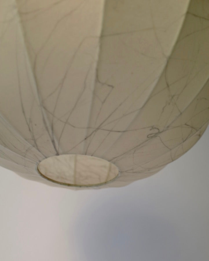 Goldkant Leuchten Germany - Friedel Wauer Cocoon lamp 1970s Ø40cm ②