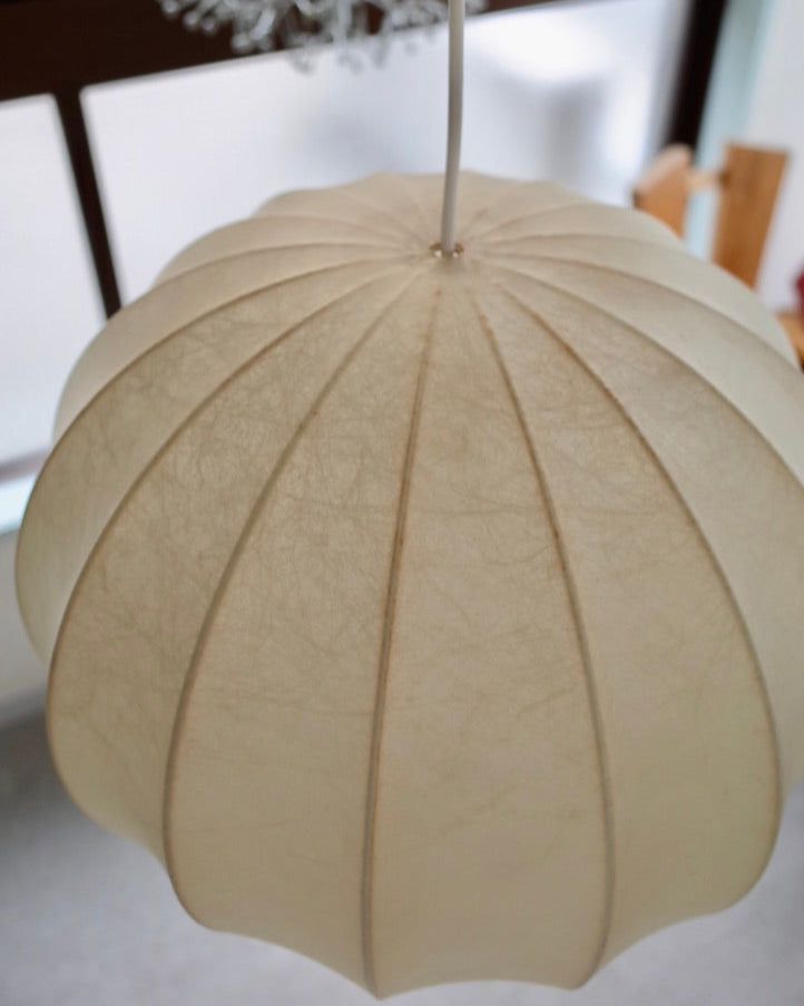 Goldkant Leuchten Germany - Friedel Wauer Cocoon lamp 1970s Ø40cm