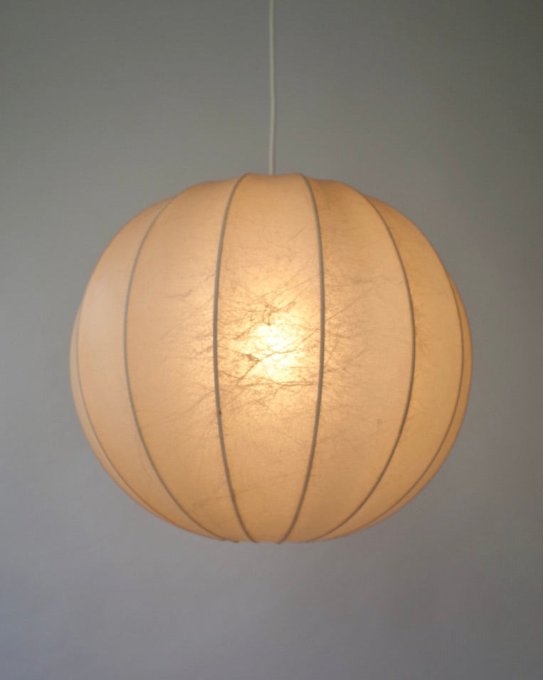 Goldkant Leuchten Germany - Friedel Wauer Cocoon lamp 1970s Ø40cm