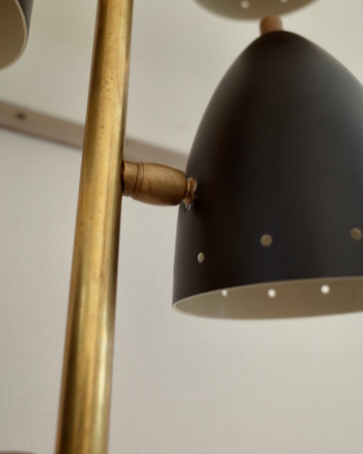 Italy 5 lights Brass Wall Lamp