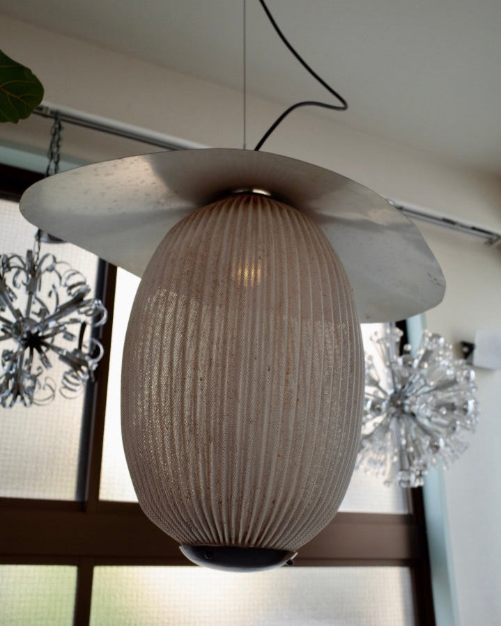 Mathieu Matégot – “Satellite” Pendant Lamp, 1953