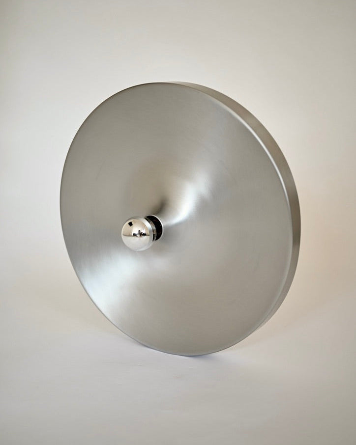 Charlotte perriand Aluminum Wall lamp for Les Arcs, 1960s 50cm