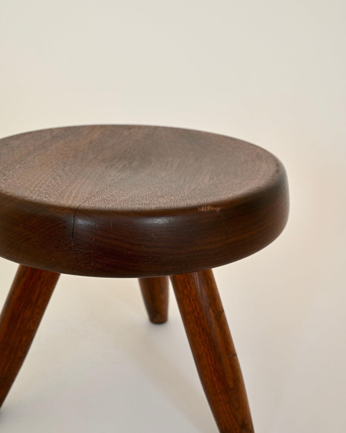 Charlotte Perriand Berger Stool 1950s Mahogany