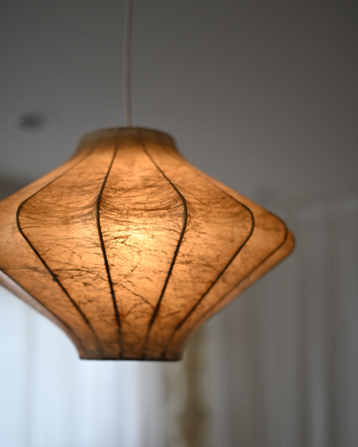 Vintage Italy cocoon rhombus shade 1960s