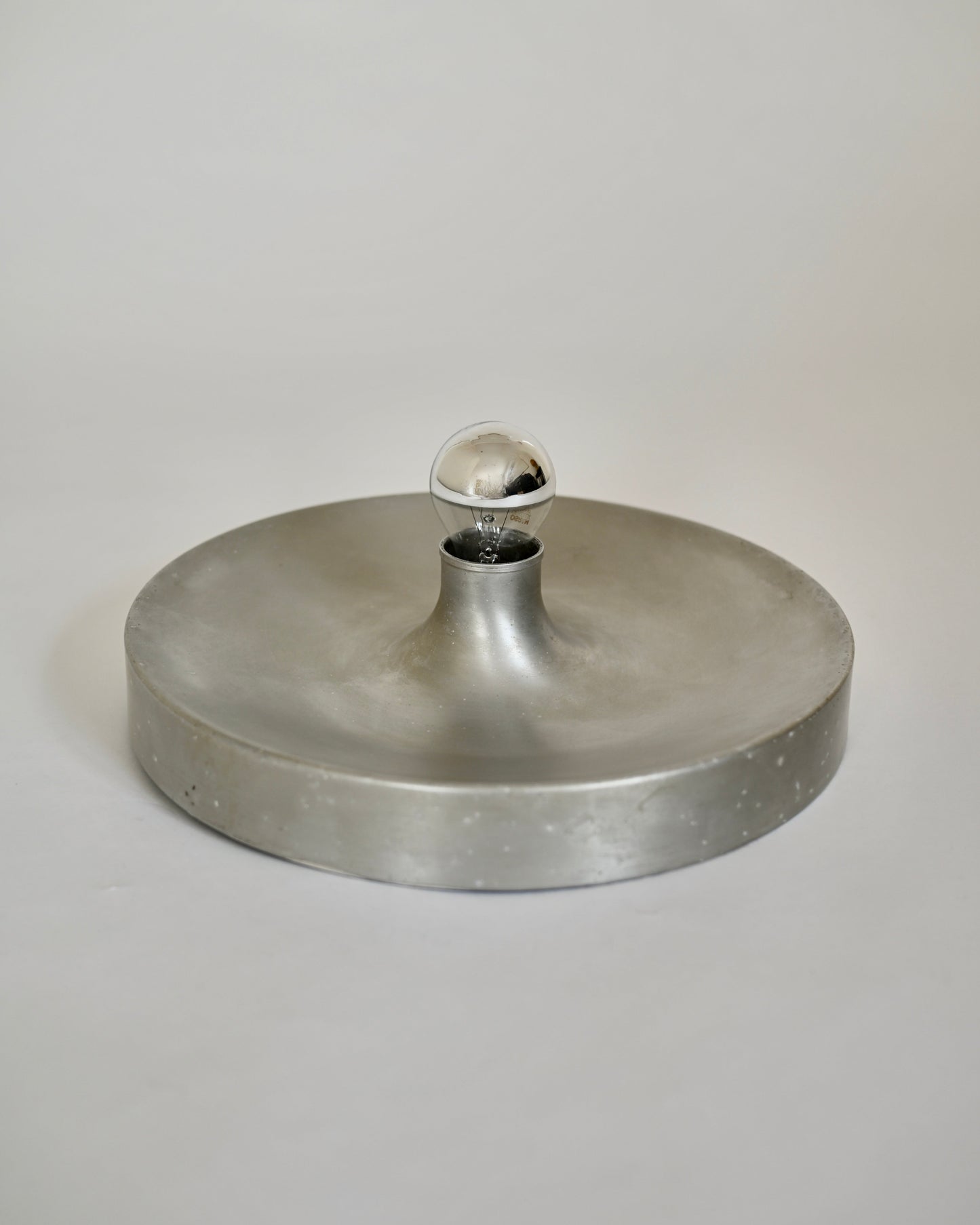 Charlotte perriand Aluminum Wall lamp for Les Arcs, 1960s 50cm