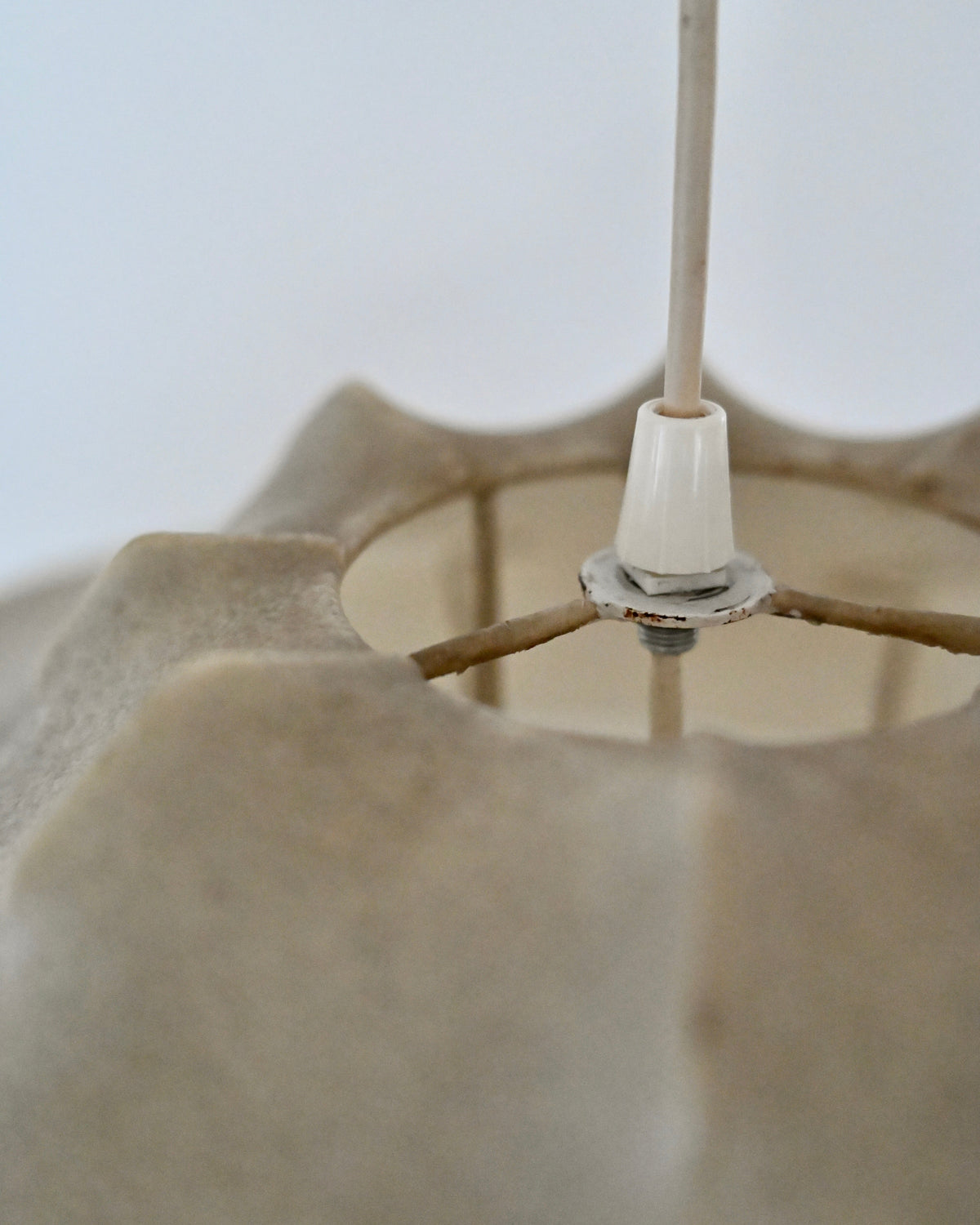 Italian Cocoon pendant lamp top suspension fitting