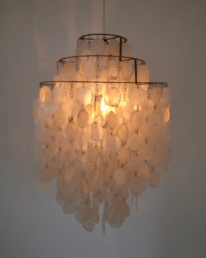 Verner Panton “Fun 1DM” Pendant Lamp J. Lüber Switzerland 1960s