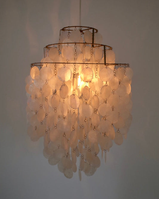 Verner Panton “Fun 1DM” Pendant Lamp J. Lüber Switzerland 1960s