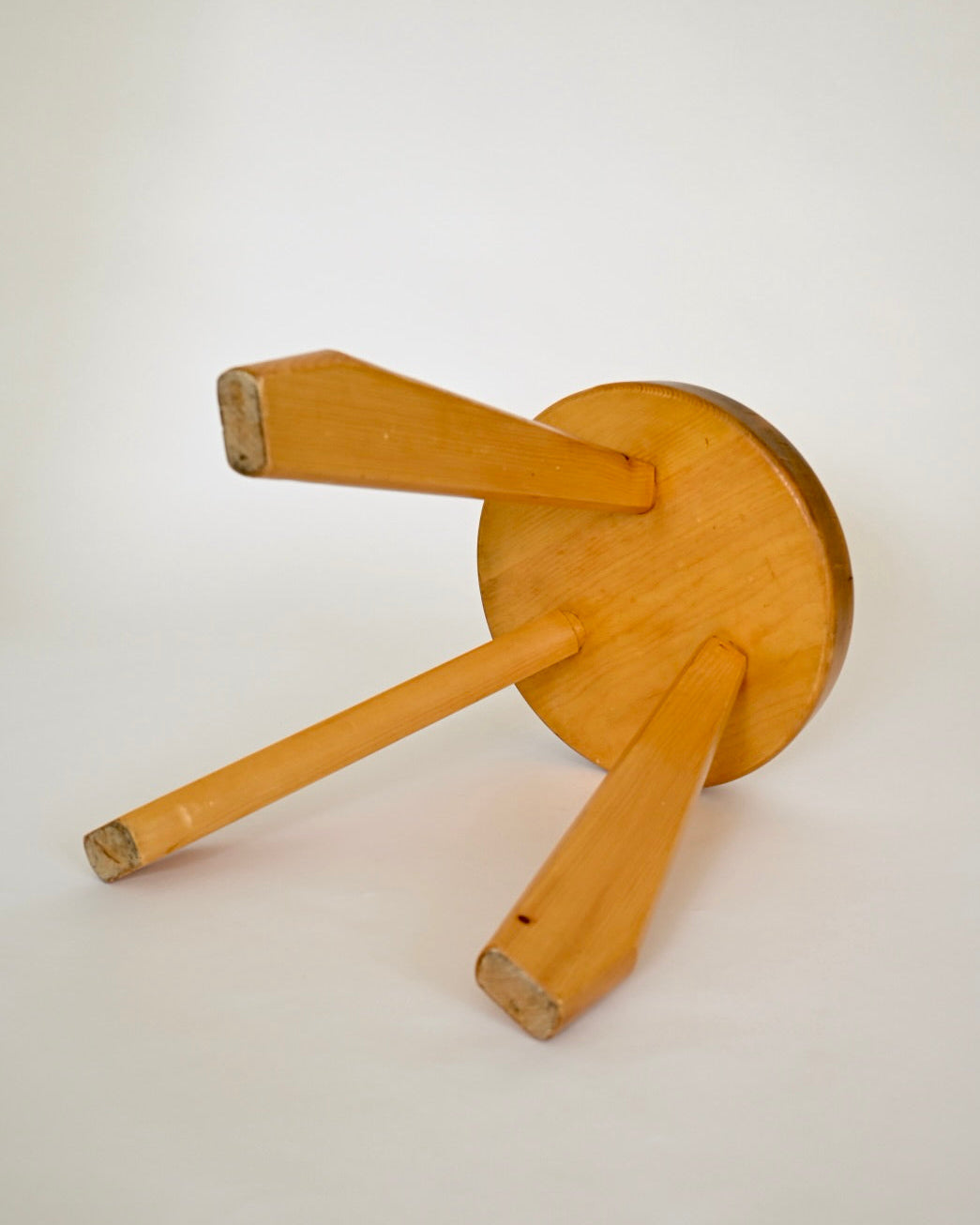 Charlotte Perriand Meribel SNDOZ Stool Les Arcs 1970s