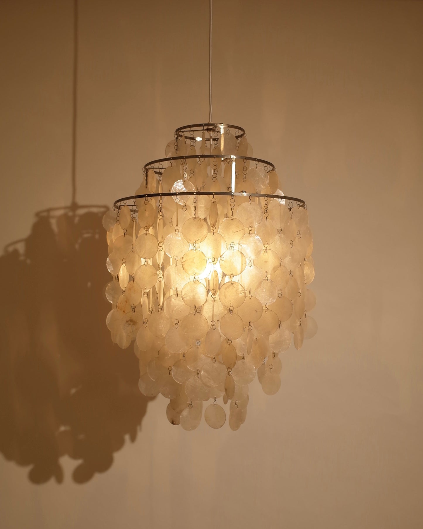 Verner Panton “Fun 1DM” Pendant Lamp J. Lüber Switzerland 1960s