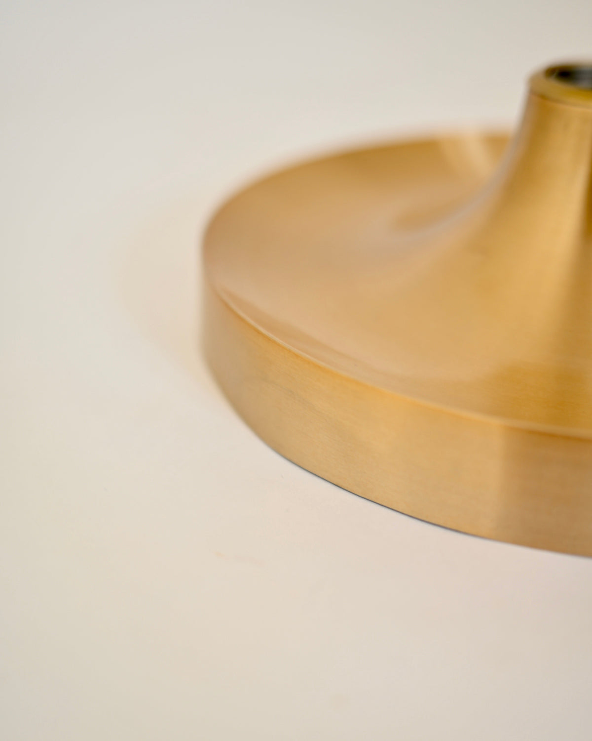 Charlotte Perriand Champagne Gold Aluminum Wall Lamp for Les Arcs 1960s