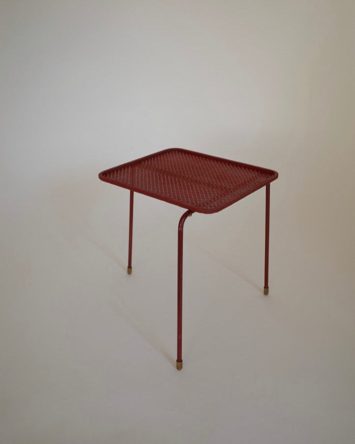 Mathieu Matégot Soumba Tables - Rare Three-Color Set, France 1953