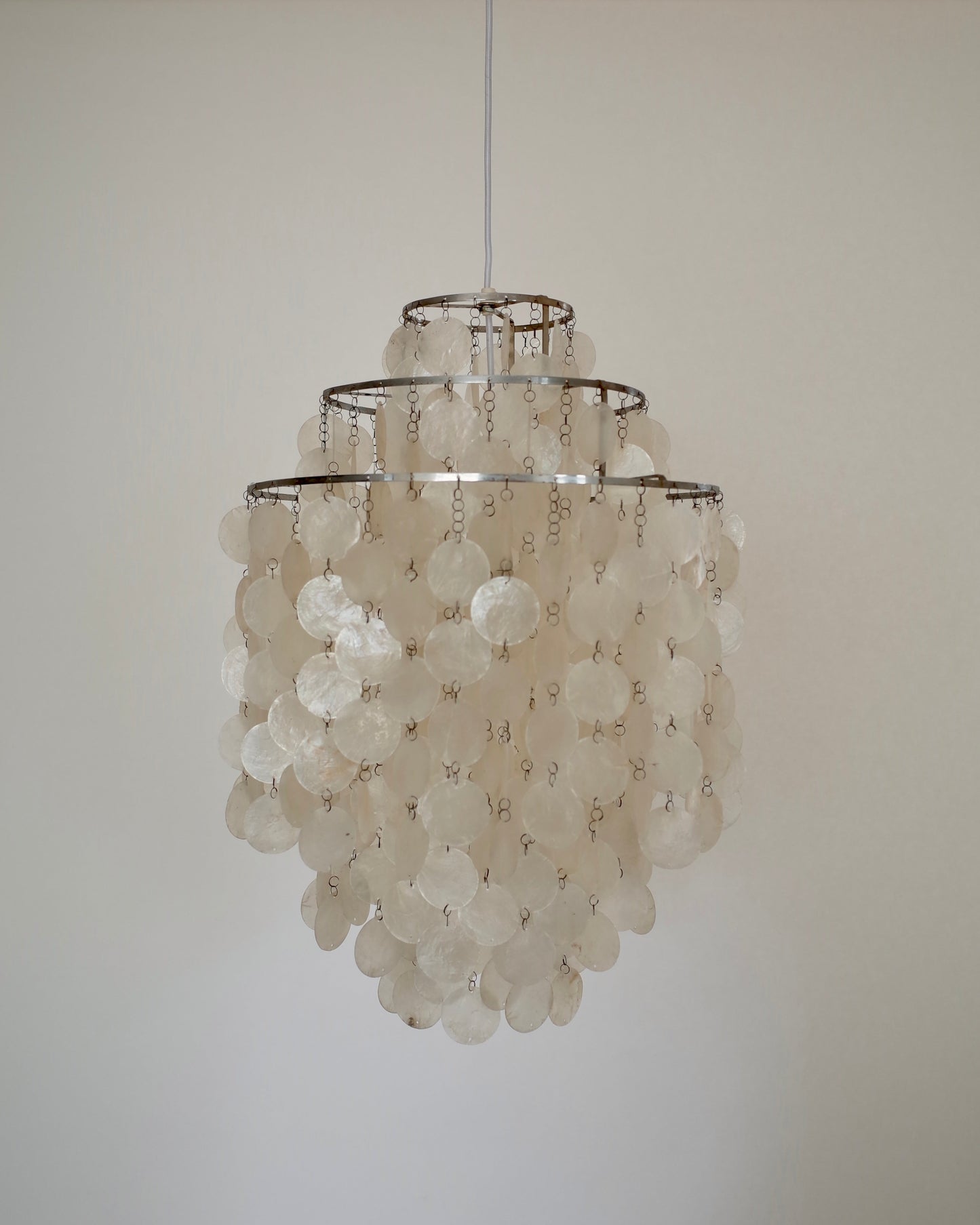 Verner Panton “Fun 1DM” Pendant Lamp J. Lüber Switzerland 1960s