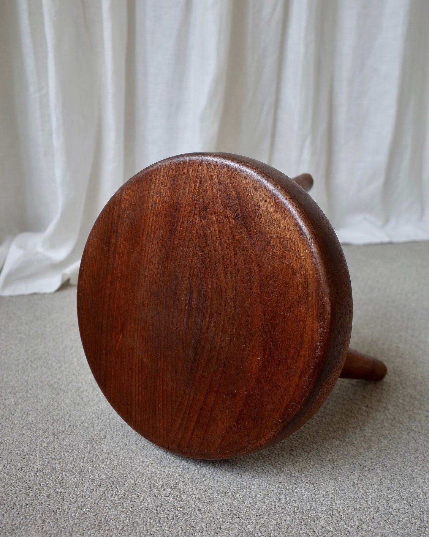 Charlotte Perriand Berger Stool 1950s Mahogany