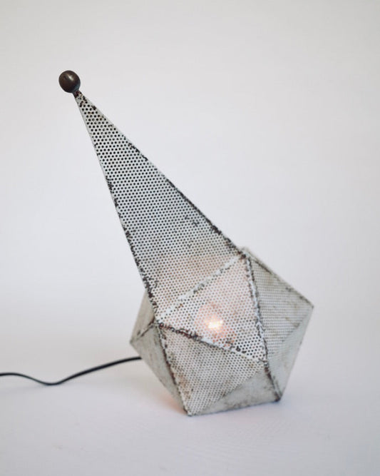 Mathieu Mategot ‘Baghdad’ Lamp White 1954s