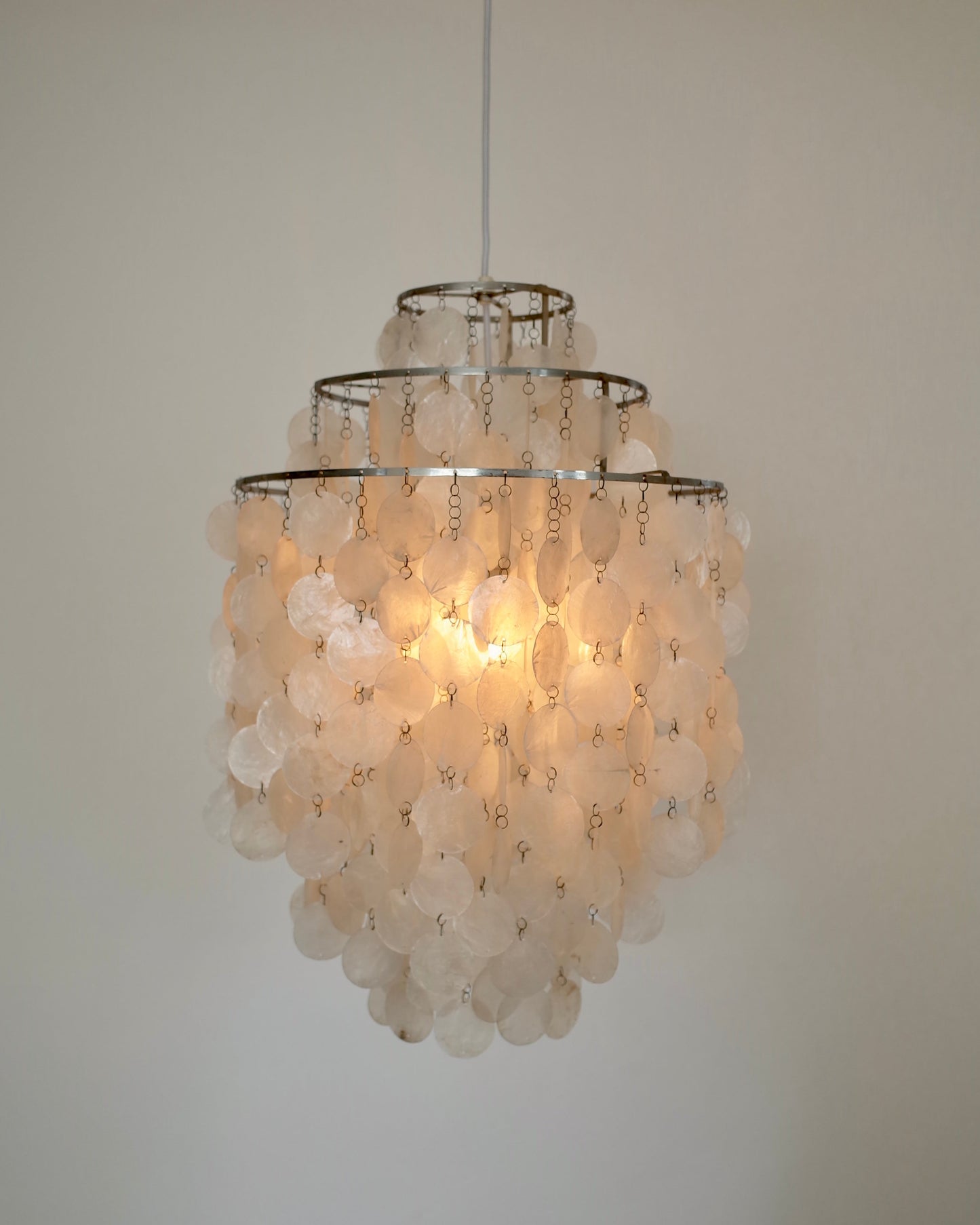 Verner Panton “Fun 1DM” Pendant Lamp J. Lüber Switzerland 1960s