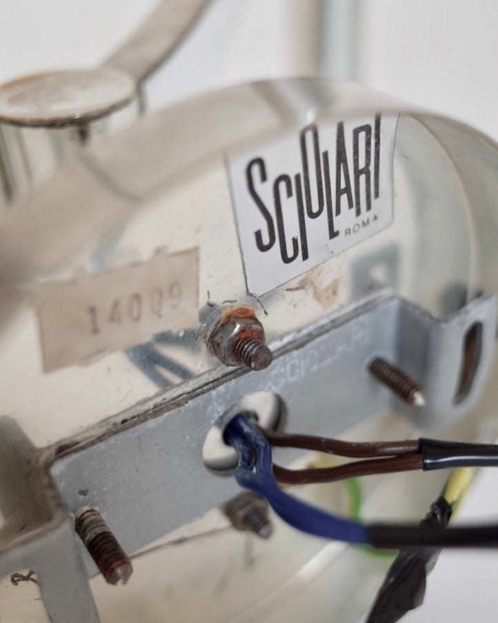 Gaetano Sciolari Model-105 Wall Lamps 1970s Pair set