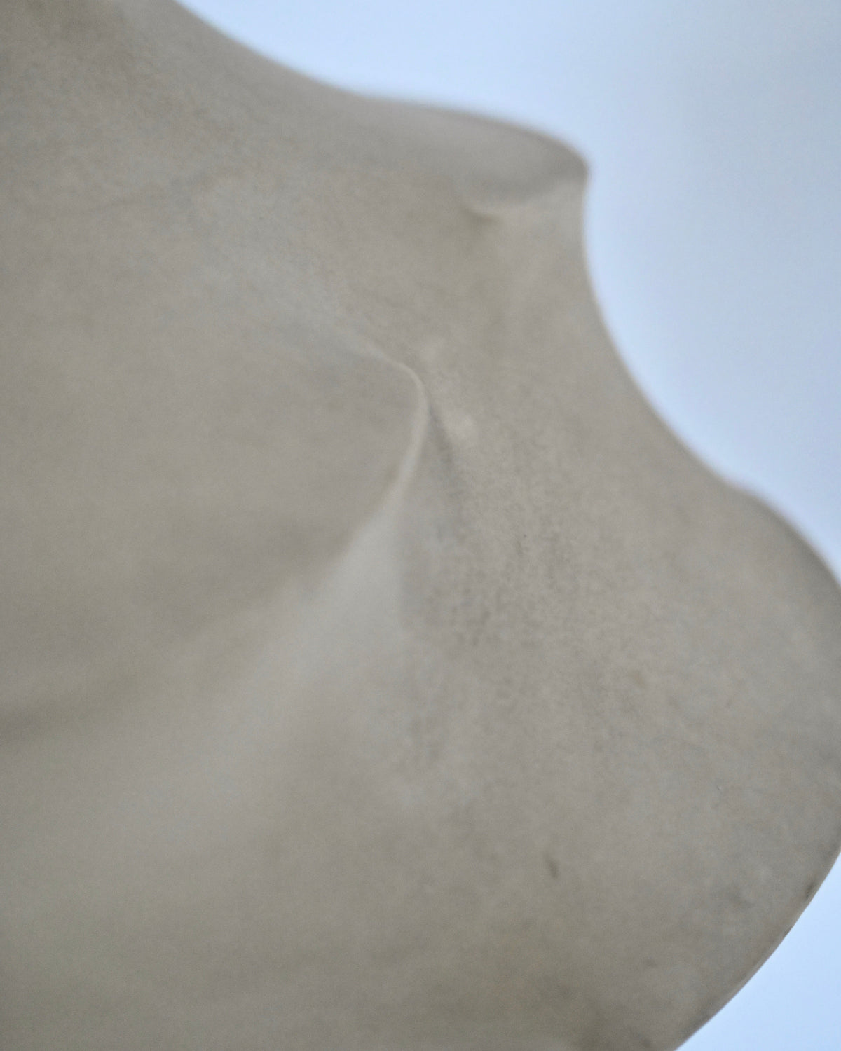 Close-up of repaired area on Cocoon resin shade