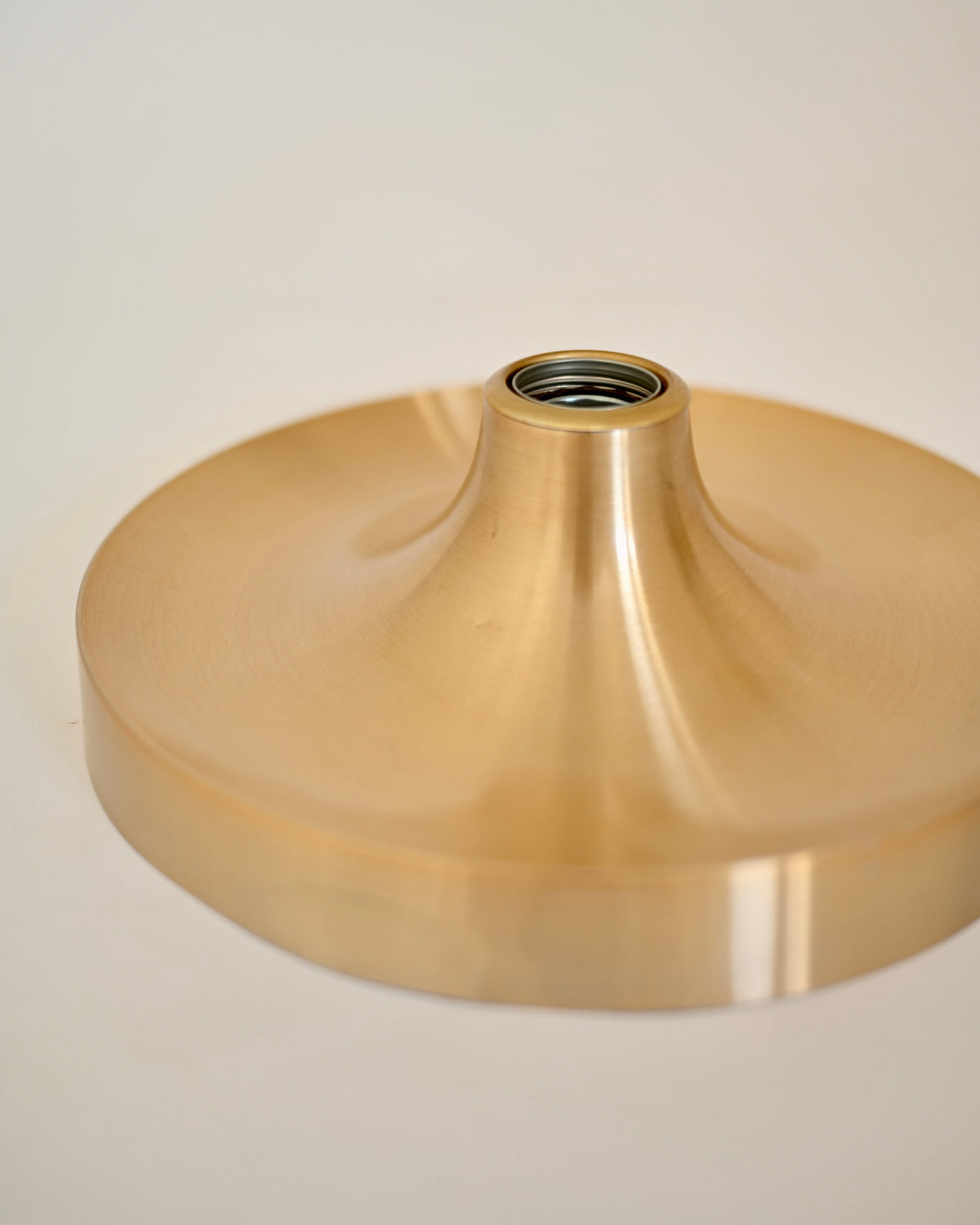 Charlotte Perriand Champagne Gold Aluminum Wall Lamp for Les Arcs 1960s