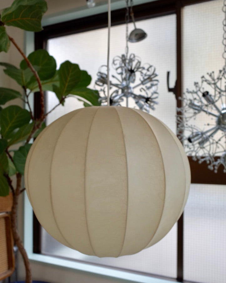 Goldkant Leuchten Germany - Friedel Wauer Cocoon lamp 1970s Ø40cm