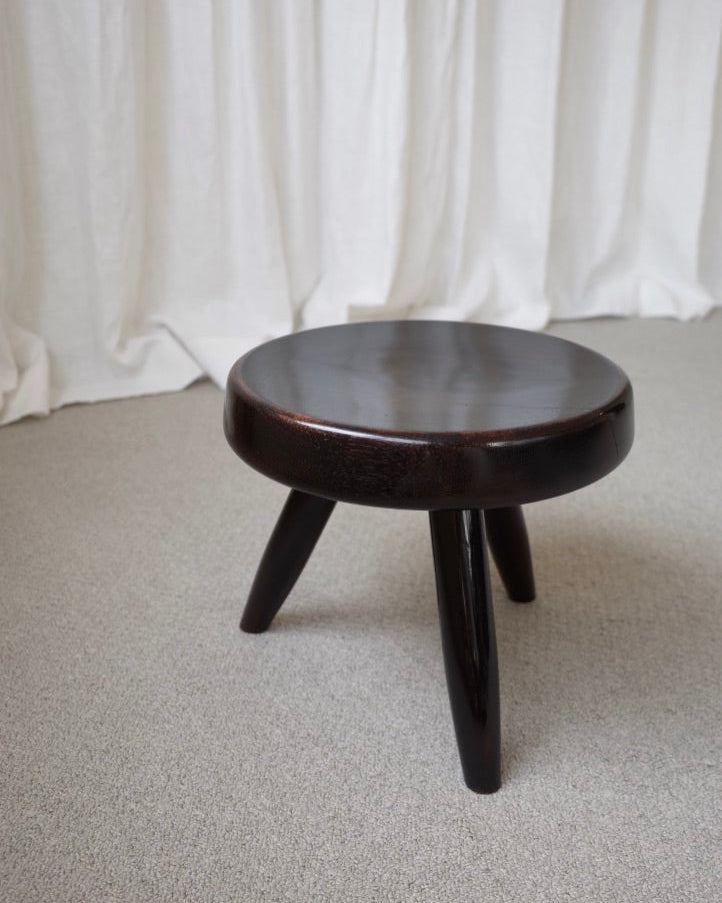 Charlotte Perriand Berger Black Stool 1950s