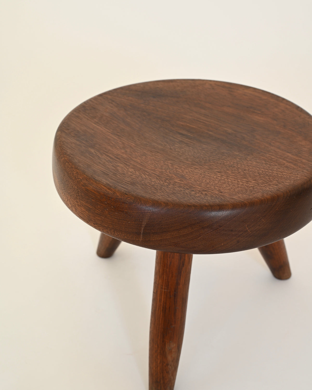 Charlotte Perriand Berger Stool 1950s Mahogany