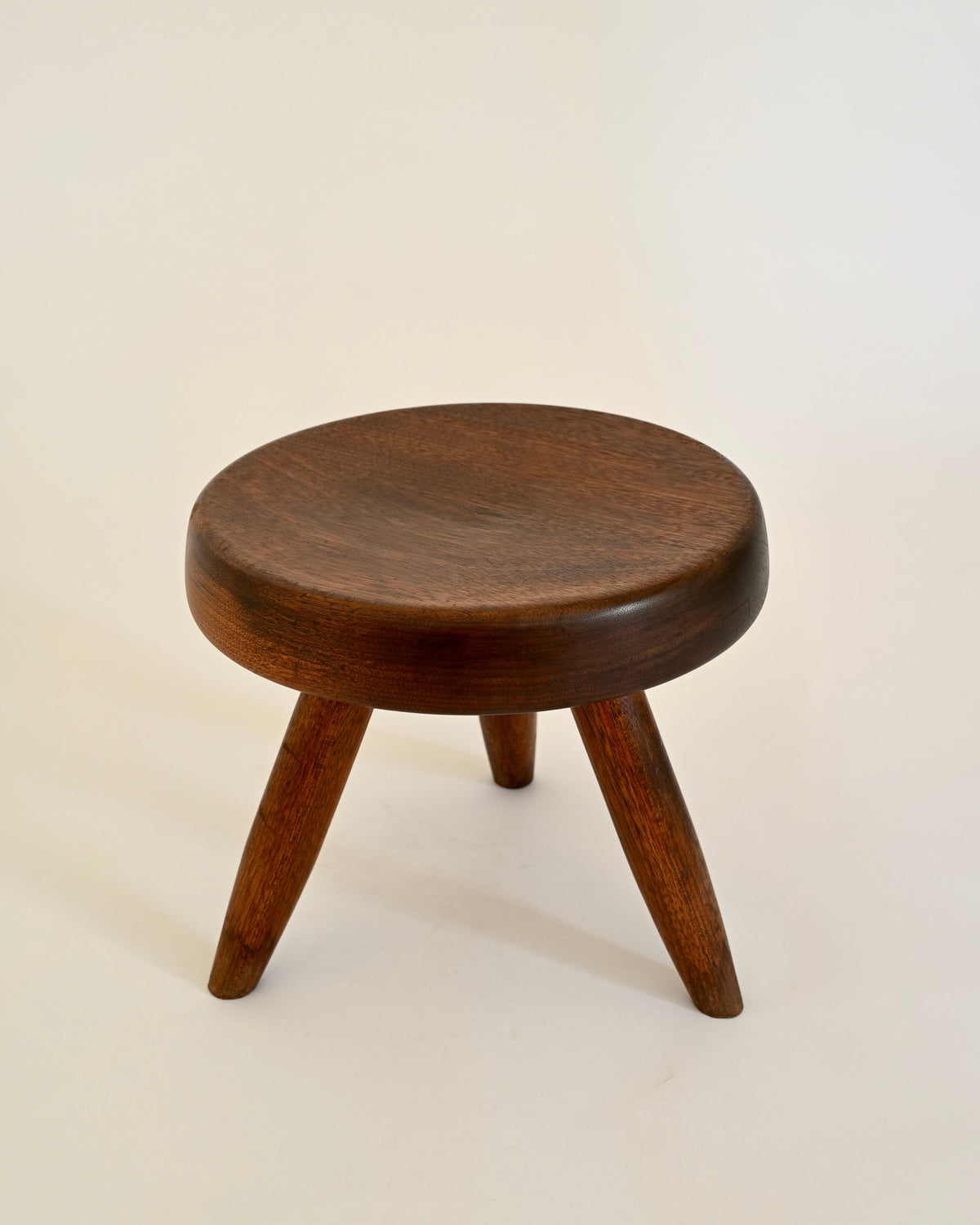 Charlotte Perriand Berger Stool 1950s Mahogany