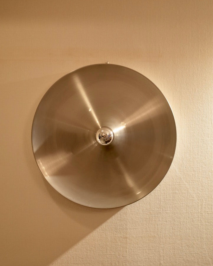 Charlotte perriand Aluminum Wall lamp for Les Arcs HONSEL 1960s  50cm