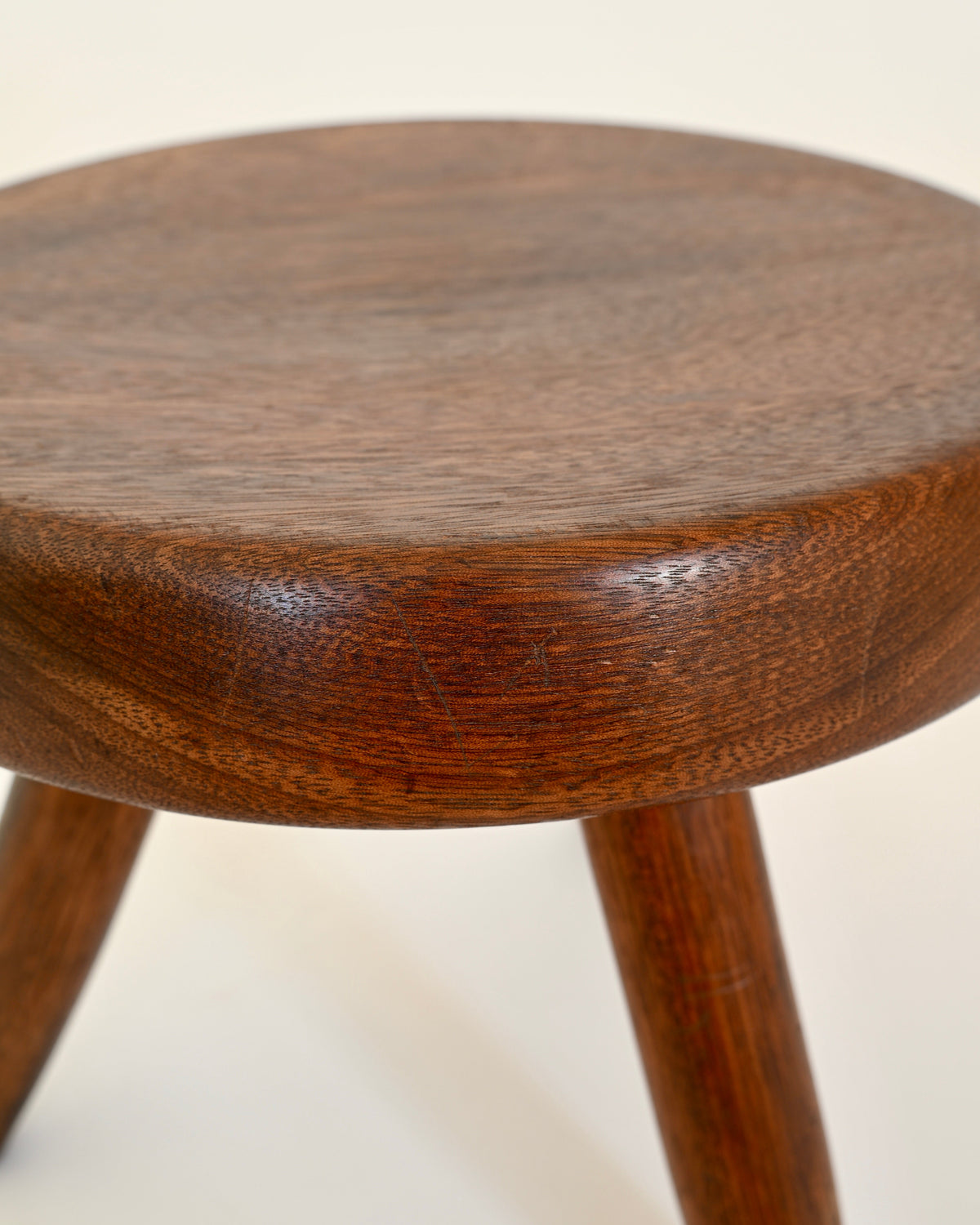 Charlotte Perriand Berger Stool 1950s Mahogany