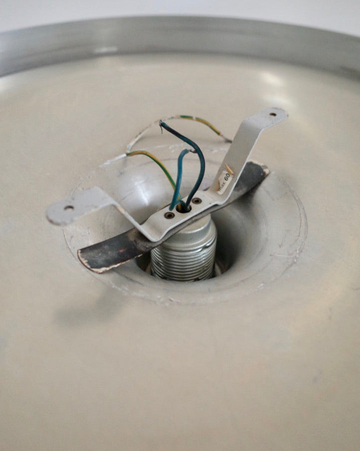 Charlotte perriand Aluminum Wall lamp for Les Arcs HONSEL 1960s  50cm