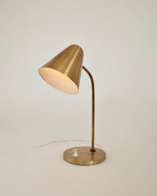 Jacques Biny Brass Table Lamp 1950s