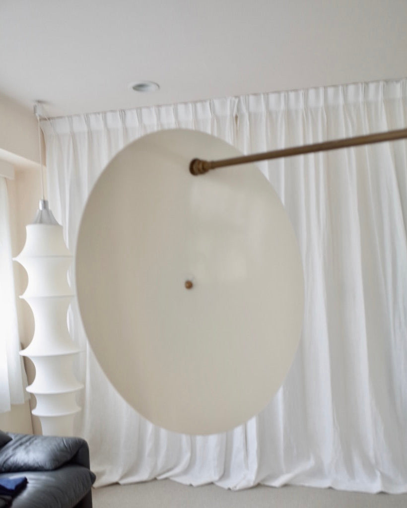 Italy Chandelier Brass Lamp reflective plate