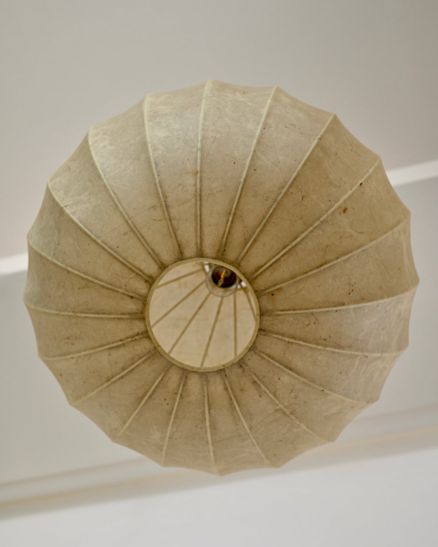 Goldkant Leuchten XL Cocoon Pendant Lamp, Germany, 1960s Ø50cm