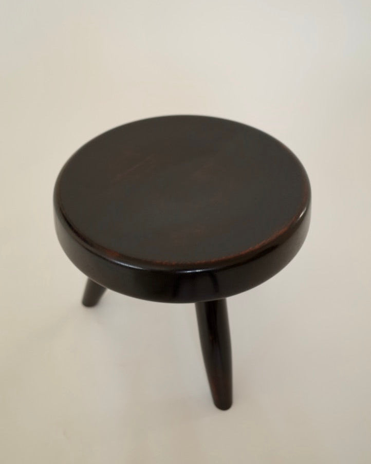 Charlotte Perriand Berger Black Stool 1950s