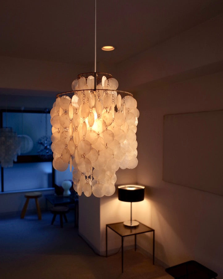 Verner Panton “Fun 2DM” Pendant Lamp J. Lüber Switzerland 1960s